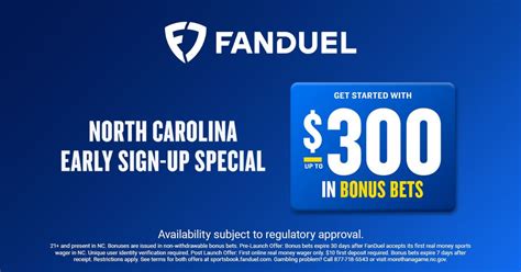 fanduel sportsbook north carolina promo code|FanDuel North Carolina Sportsbook: Launch Updates .